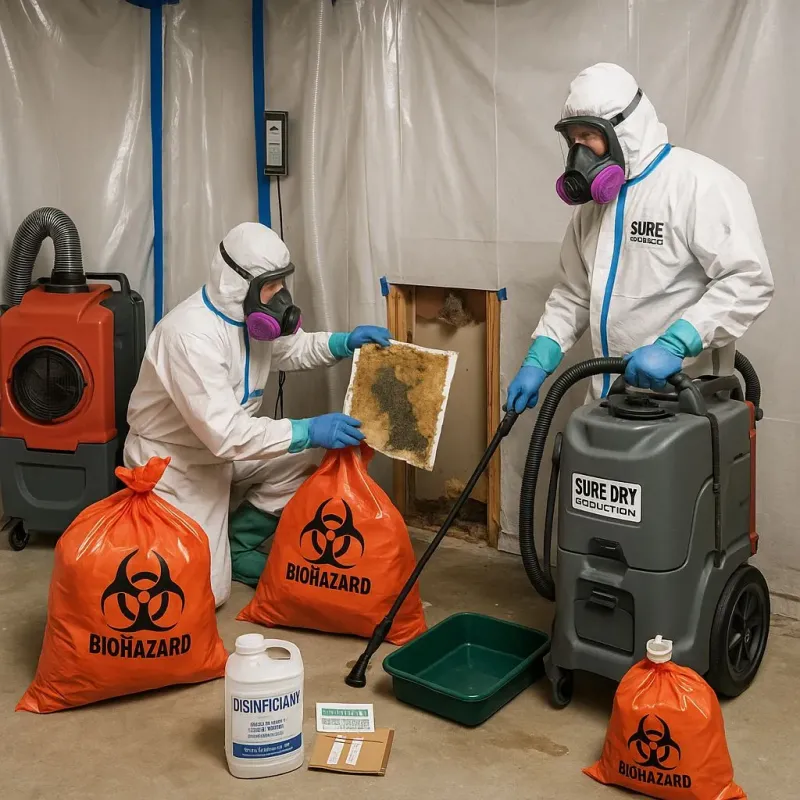 Contaminated Water Handling Protocols process in Arapahoe, WY