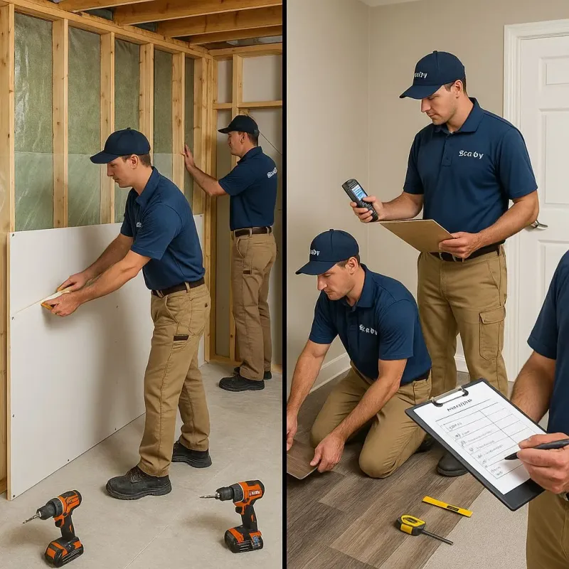 Repairs and Reconstruction process in Arapahoe, WY
